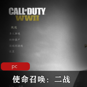 即时战略《使命召唤：二战》中文版推荐