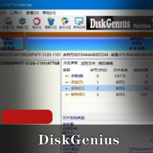 数据恢复软件(DiskGenius)汉化特别版推荐